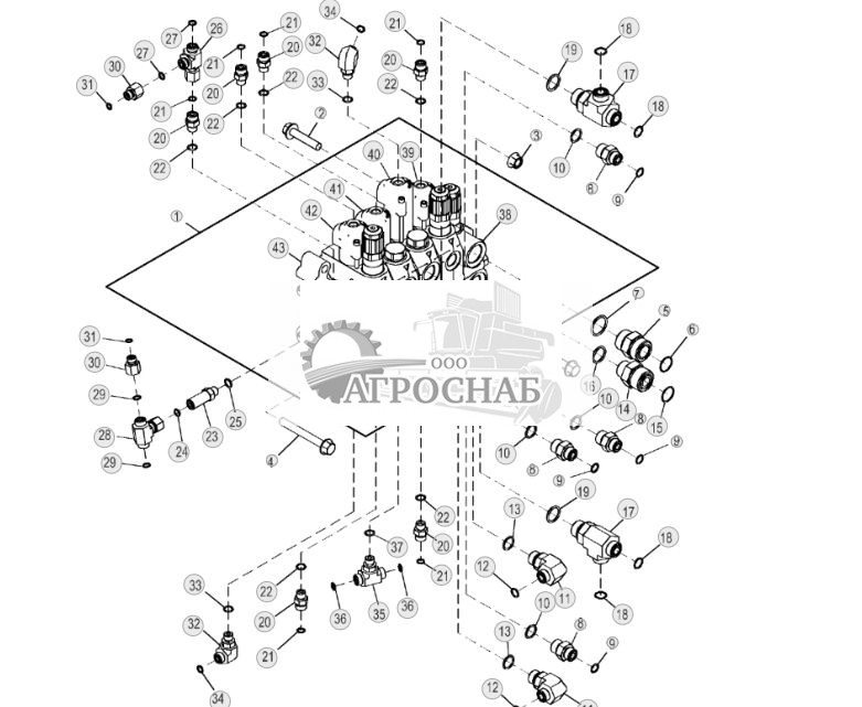 Hydraulic Control Valve, 4-Spool - ST10740 481.jpg